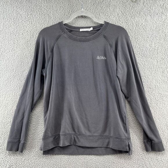 Peter Millar Women's Iron Lava Wash Relaxed Fleeceback Crew Sweatshirt La Valle - Picture 1 of 11